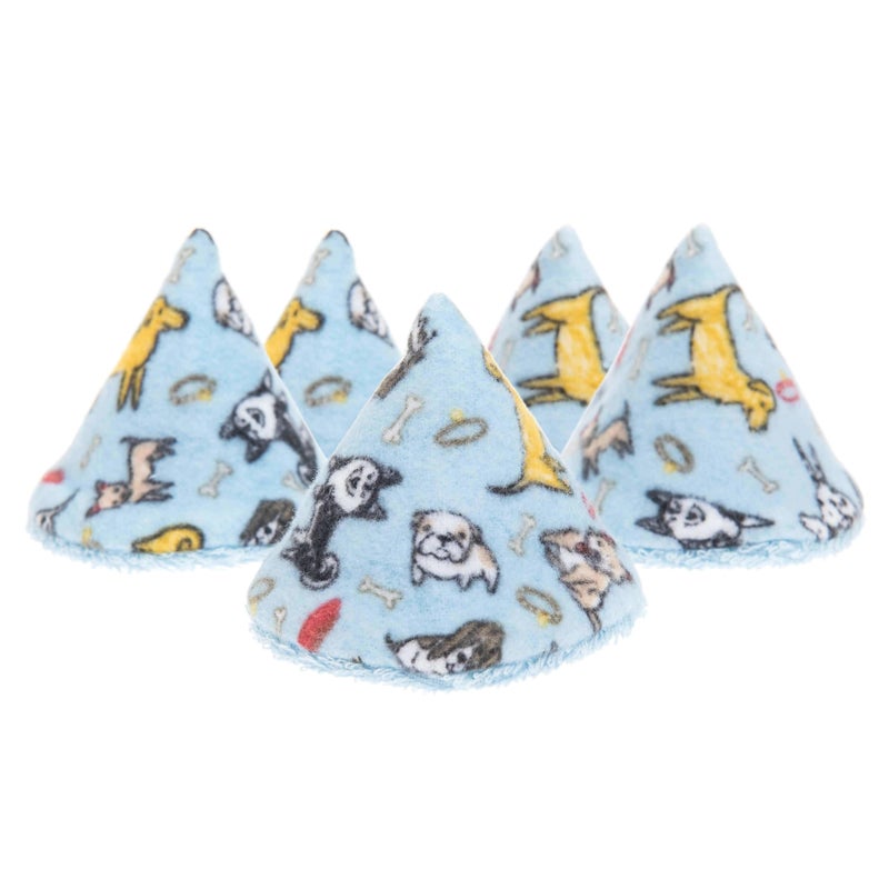 Beba Bean Pee Pee Teepee Dogs 5 Pieces Baby boy Pee Shield Babyboy Essentials peepeeeteepee Baby boy Diaper Cover for Boys Teepee Baby boy Pee Shield Pee Covers - Image 1