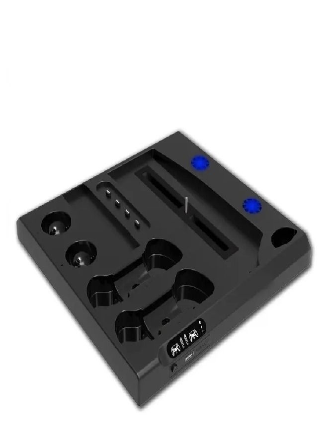 Ipega 9 in 1 Charging Stand Holders Heatsink Fans Cooling For PS5 Console Controller Cooling Fan Charging Stations - Image 2