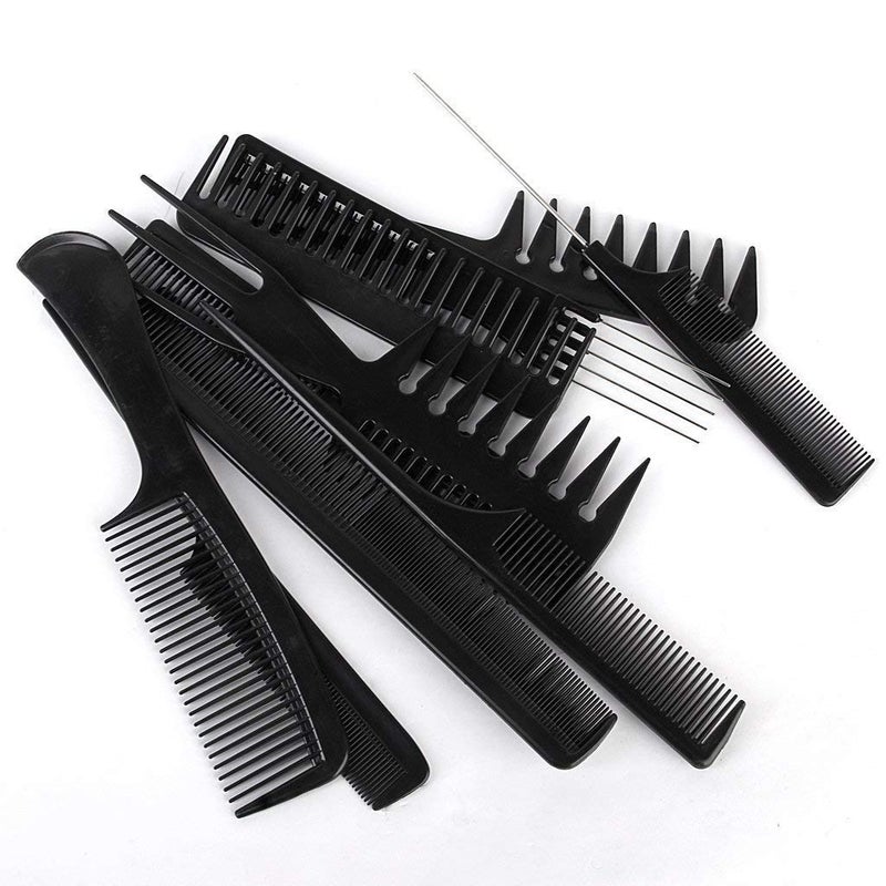 CRIYALE Combo for Professional Hair Styling Plastic Sectioning Crocodile Duckbill Hair Clips Hairdressing Hair Cutting Combs/Dye Brush and Bowl Kit and Apron Sheet Barbers Saloon Use Accessories - Image 5