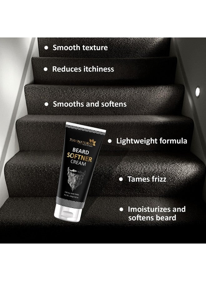 7 Days Beard Softener Cream - 100g - Softens and nourishes your beard without Sulphates or Parabens, Long lasting moisturization and shine for a nourished, itch-free beard - Image 4