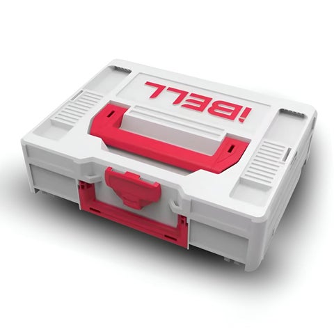 iBELL TB1051 Large Size Stackable Tool Storage Box Durable PCABS 40kg Load Capacity 39x30x11cm Container pack of 1