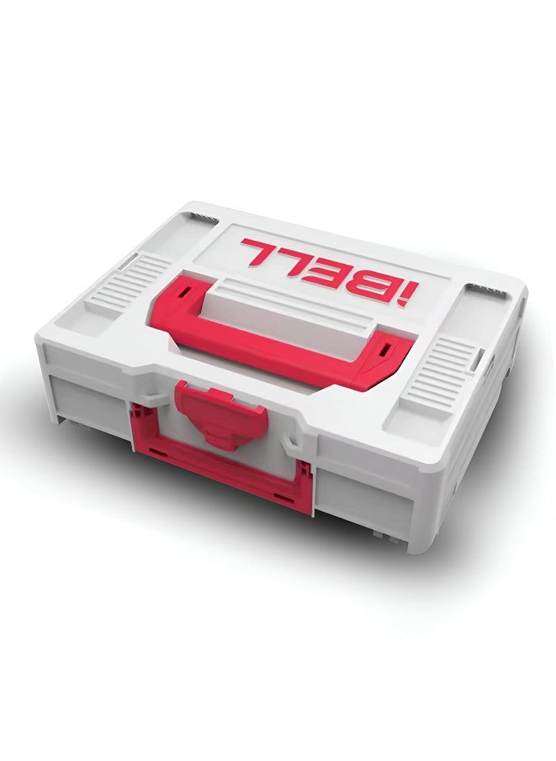 iBELL iBELL TB1051 Large Size Stackable Tool Storage Box Durable PCABS 40kg Load Capacity 39x30x11cm Container pack of 1  - Image 1