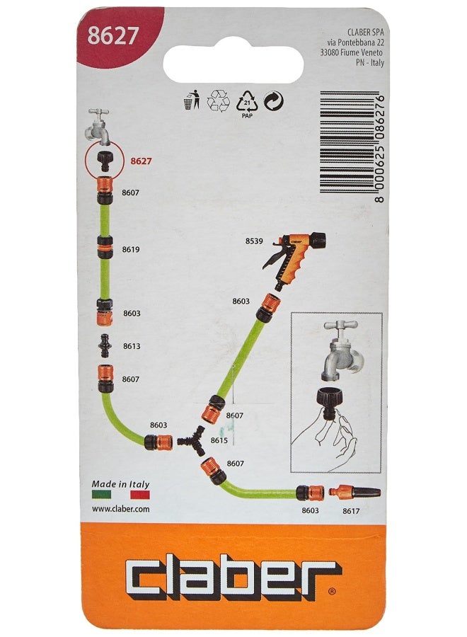 Claber Threaded Tap Connector 3 4 - Image 2