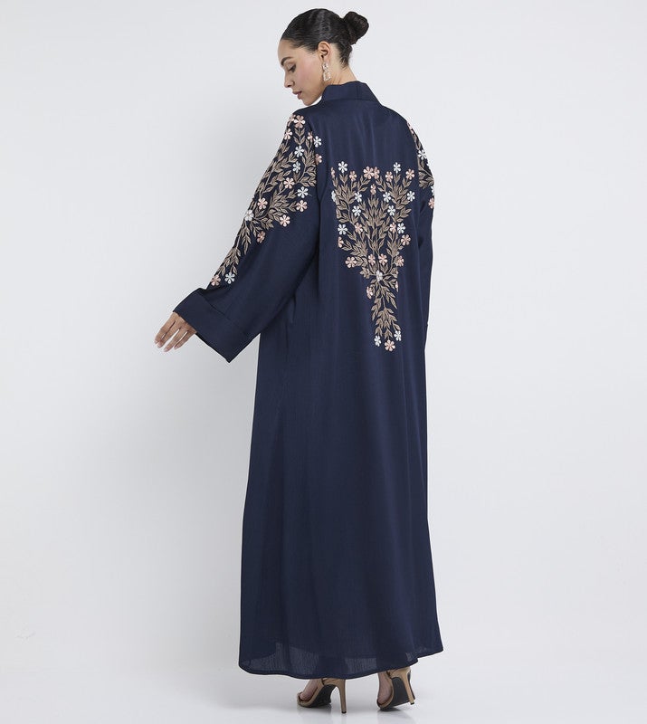 ROZA Elegant embroidered abaya - Image 4
