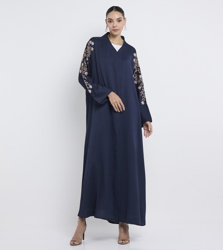 ROZA Elegant embroidered abaya - Image 2