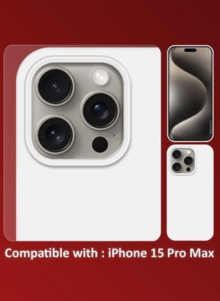 جراب iPhone 15 Pro Max مقاس 6.7 بوصة من الجل السائل السيليكون لهاتف iPhone 15 Pro Max غطاء داخلي من الألياف الدقيقة الناعمة ذات الملمس الحريري المقاوم للخدش، غطاء رقيق مقاوم للصدمات متوافق مع iPhone 1 - view 2