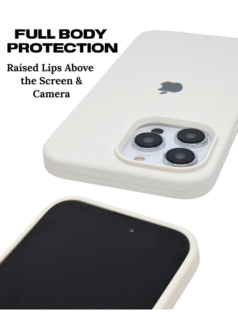 Houmt iPhone 15 Pro Max Case 6.7 Inch Liquid Gel Silicone iPhone 15 Pro Max Cover Inside Microfiber Soft Silky Touch Anti-Scratch Thin Shockproof Cover Compatible with iPhone 15 Pro Max  - Image 2