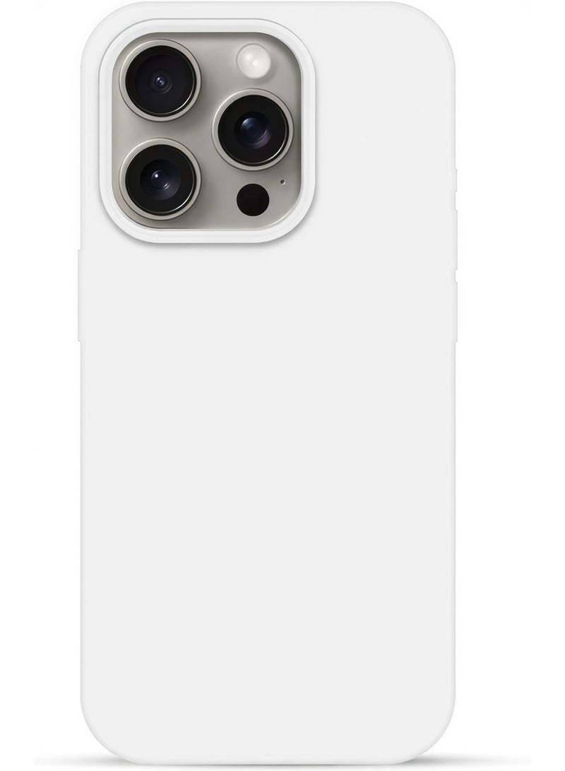 Houmt iPhone 15 Pro Max Case 6.7 Inch Liquid Gel Silicone iPhone 15 Pro Max Cover Inside Microfiber Soft Silky Touch Anti-Scratch Thin Shockproof Cover Compatible with iPhone 15 Pro Max - Image 1