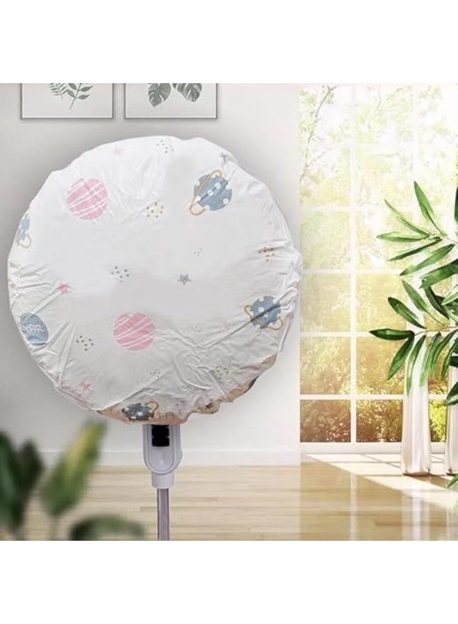 Fan Protection Cover – Round Dustproof, Washable, and Waterproof Fan Net | Protective Cover for Household and Industrial Fans, 1 Piece - Image 1