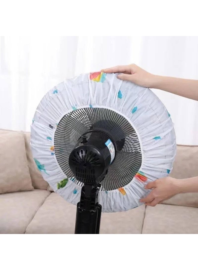 Fan Protection Cover – Round Dustproof, Washable, and Waterproof Fan Net | Protective Cover for Household and Industrial Fans, 1 Piece - Image 3