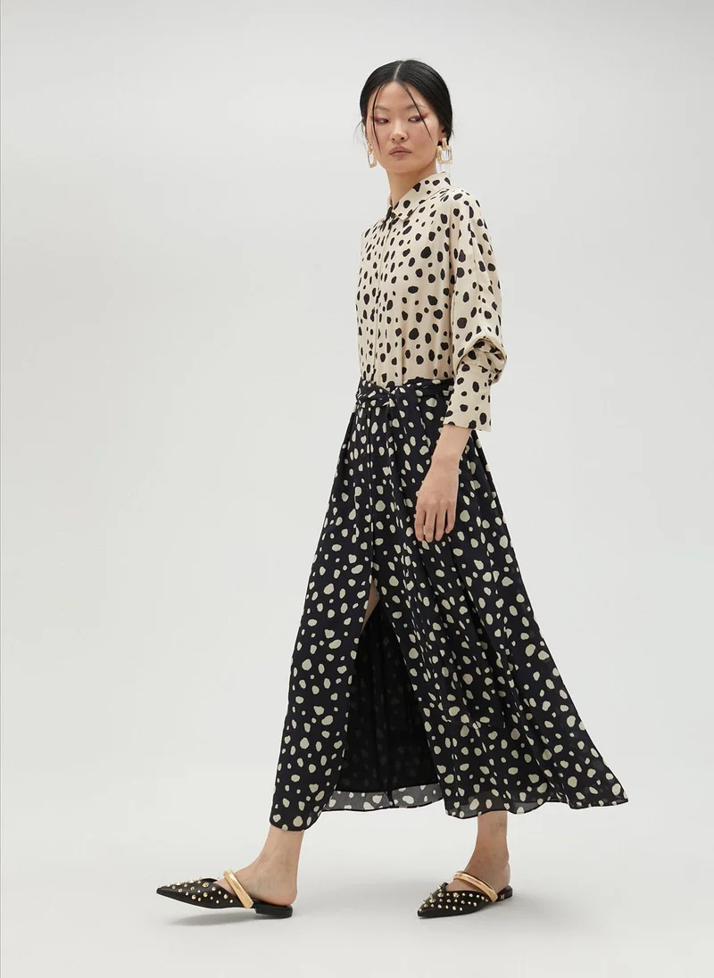 Lola Casademunt Polka dot shirt dress