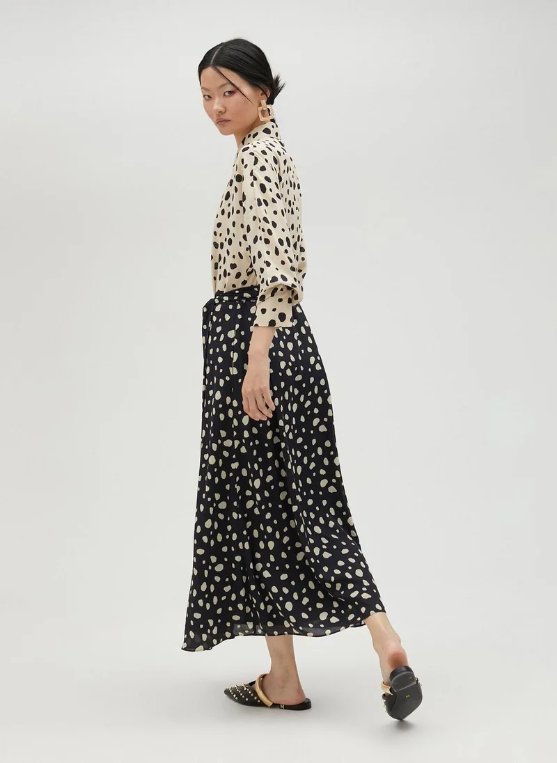 Lola Casademunt Polka dot shirt dress