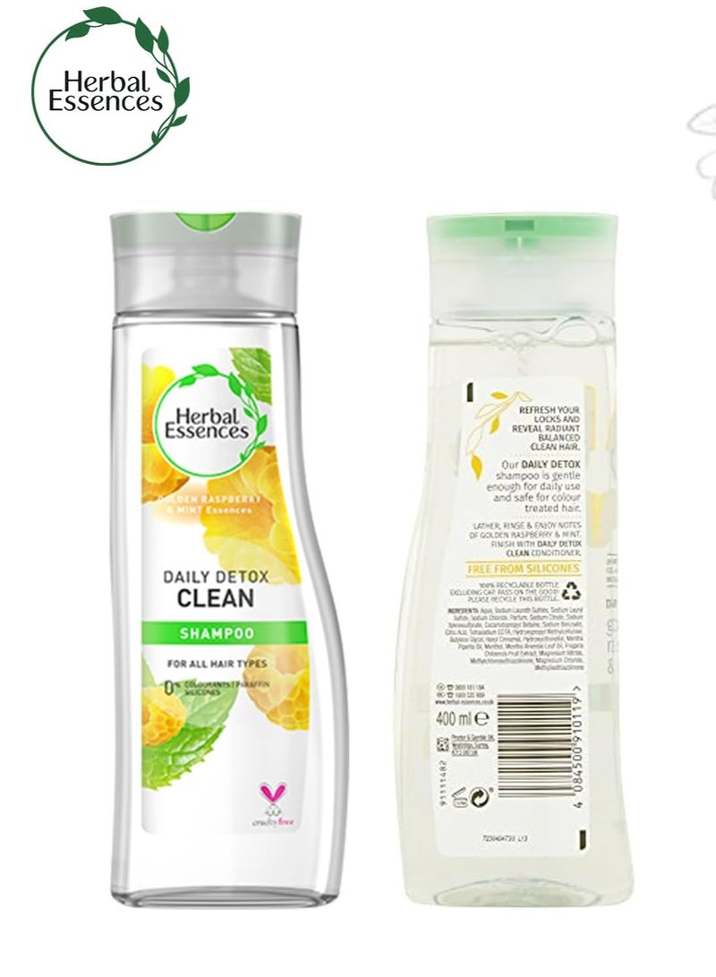 هربل إيسنسز شامبو التنظيف اليومي للتخلص من السموم 400 مل - Image 4