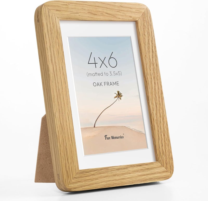 Fun Memories إطار صور 8.5x11 من ذكريات ممتعة مع حشوة قابلة للإزالة مقاس 6x8، إطارات صور ألومنيوم 8.5x11 - مثالي للعرض على الحائط أو الطاولة - يتضمن ملحقات تعليق وخطاف حائط - رمادي - مجموعة من 1 - Image 1