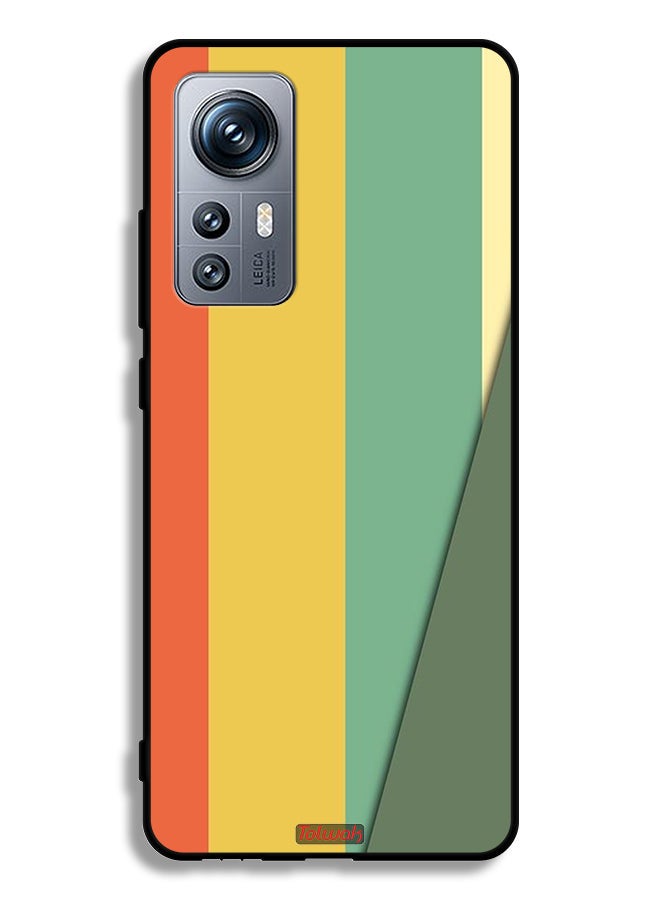 Tolwak Xiaomi 12S Protective Case Cover Simple Pattern - Image 2