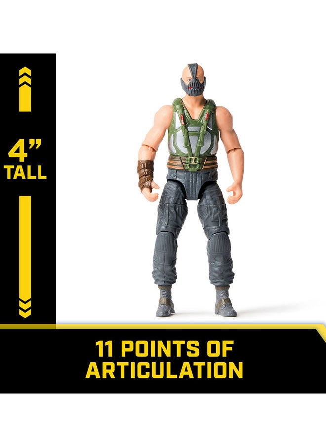 SPIN MASTER - Batman, The Dark Knight Trilogy, Bane Action Figure, 4-Inch Tall, 85Th Anniversary Limited Edition Collectible Kids Toys For Boys And Girls Ages 3 And Up - Image 1
