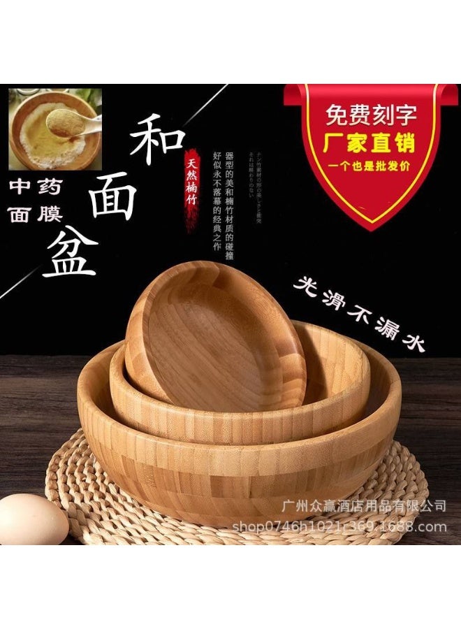 طقم 3 قطع بولات خشب بامبو - Image 5