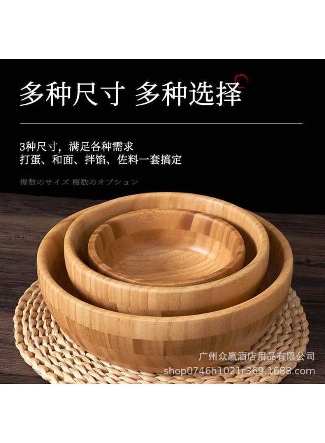 طقم 3 قطع بولات خشب بامبو - Image 4