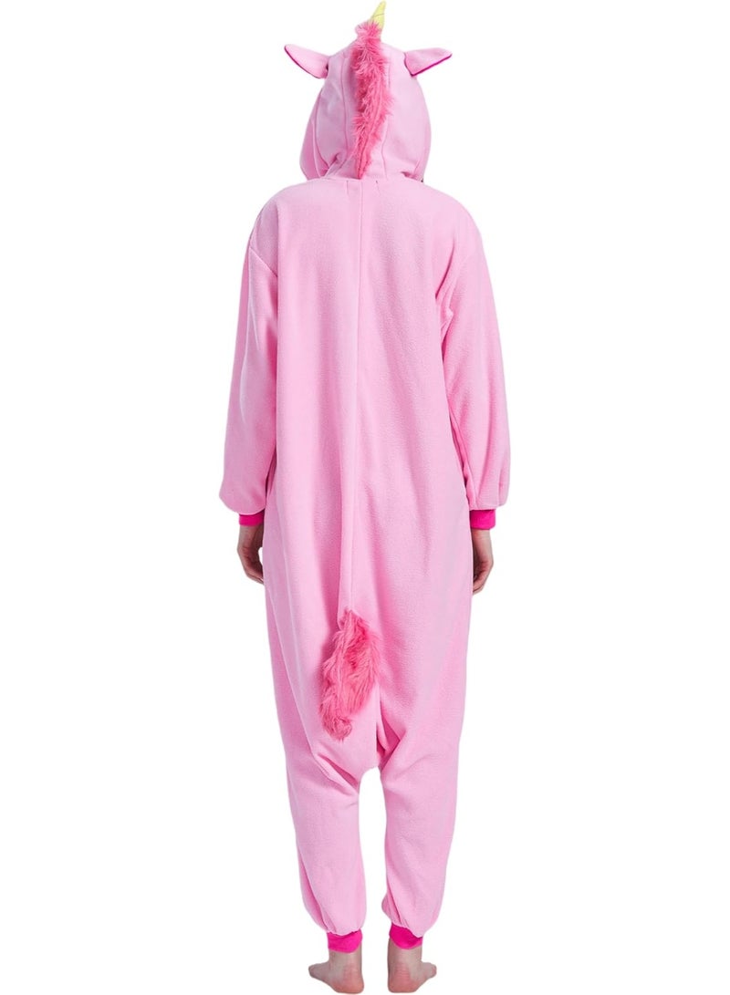 Adult Onesie Pajamas Unisex Halloween Animal Cosplay Costume Sleepwear One-Piece for Men Women - Image 2