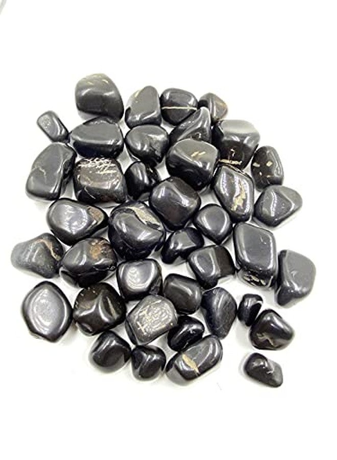 Bum Bum Bhole 1kg Medium Polished White & Black Mix Pebbles for Garden & Home D?cor Planters, Aquarium Decoration, Fountain, Landscaping, Plants, Vase Decoration (15 to 35 MM) - Image 5
