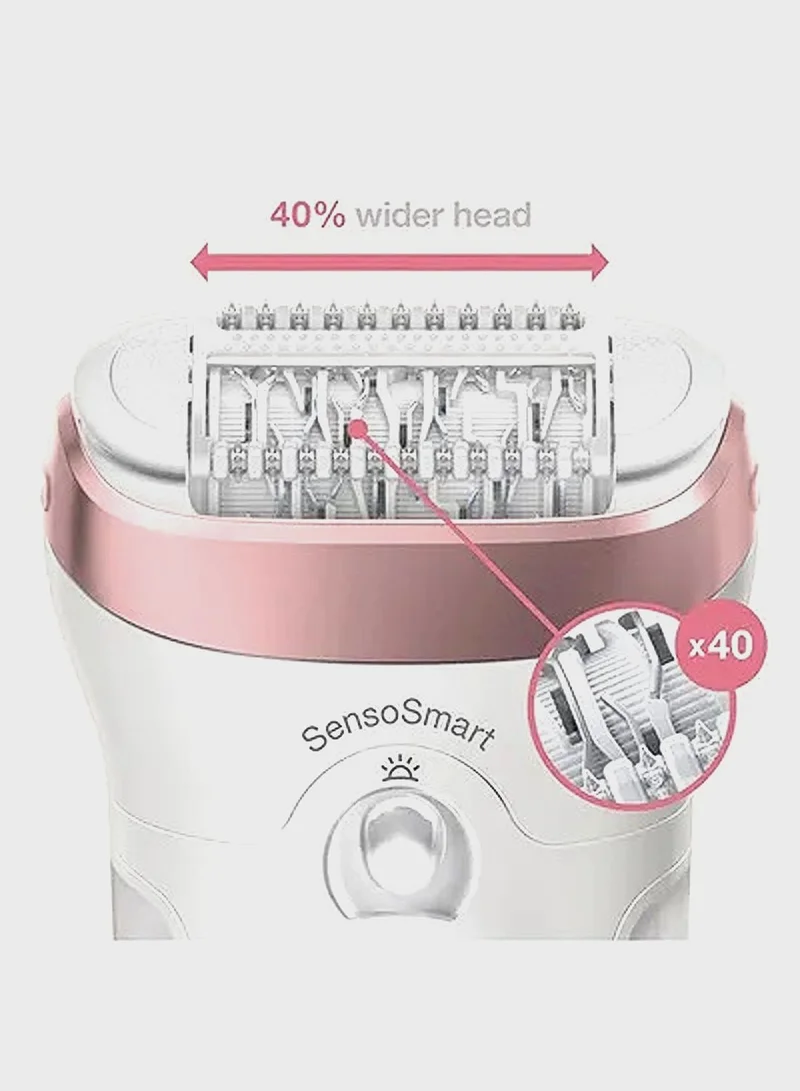BRAUN Silk-Epil 9 Wet & Dry Epilator With Extras
