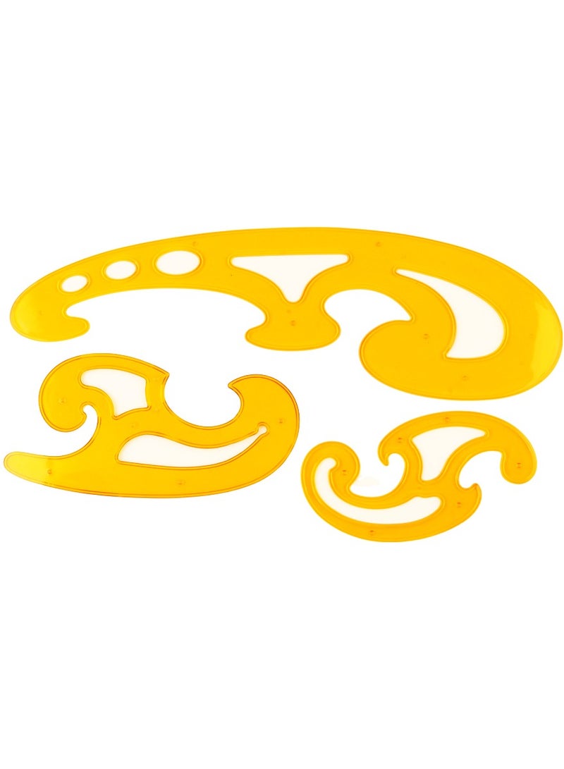 Isomars French Curvy Set, Honey 3 Pieces - Isomars FCO3 - Image 1