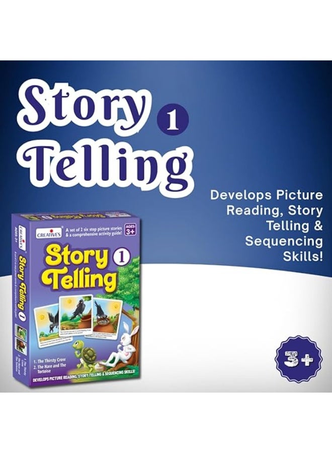 Creative's Creative’s Story Telling 1 – Picture Sequencing Skills for Kids | 2 Eight-Step Stories | Early Learning Educational Toy for Preschool, ESL & Speech Therapy | Ages 3+ - Image 3