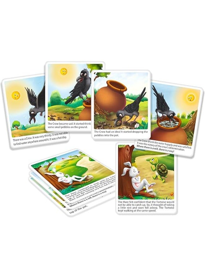 Creative's Creative’s Story Telling 1 – Picture Sequencing Skills for Kids | 2 Eight-Step Stories | Early Learning Educational Toy for Preschool, ESL & Speech Therapy | Ages 3+ - Image 5