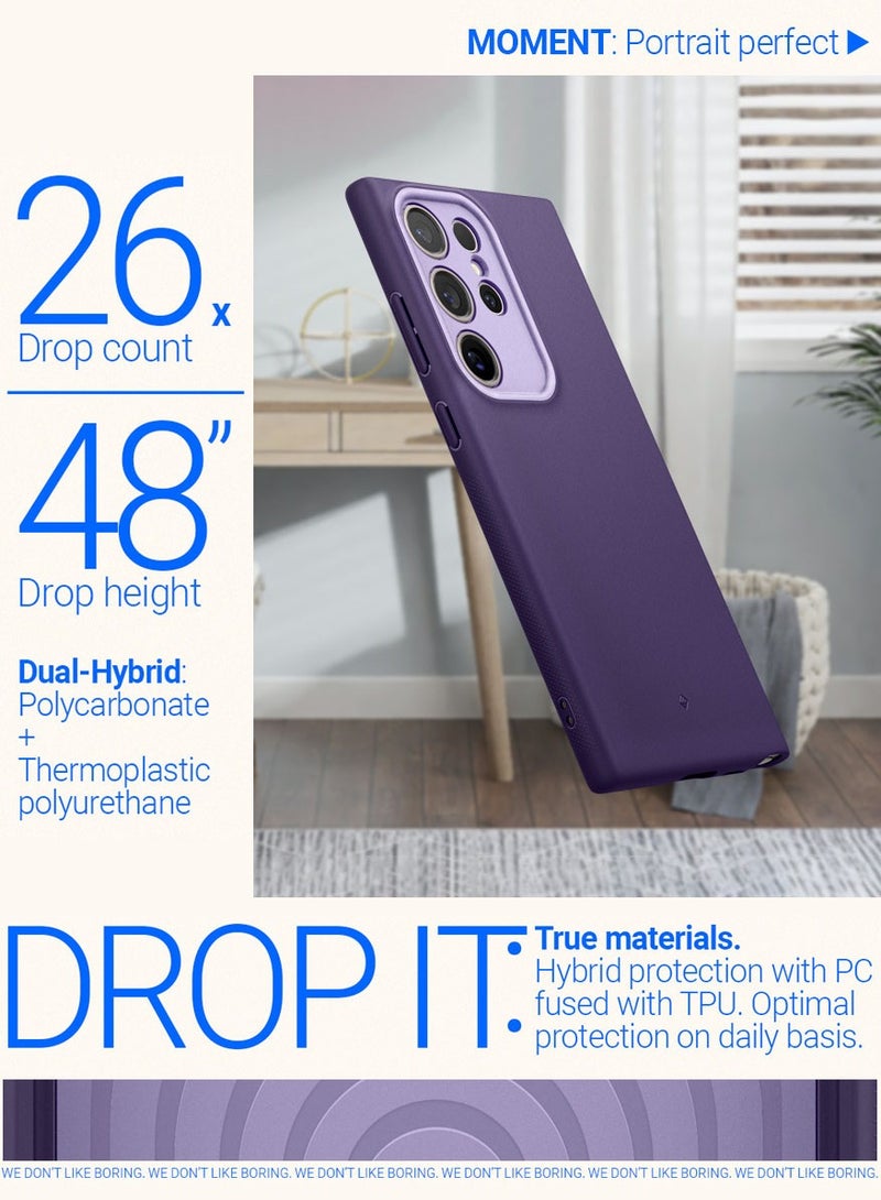 Caseology جراب Nano Pop لهاتف Samsung Galaxy S24 ULTRA (2024) من الدرجة العسكرية - بنفسجي فاتح - Image 5