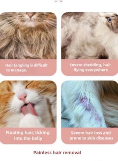 Generic Steam Brush for Cat Dog Pets, 3 in 1 massage Comb with cold steam, for Shedding and Grooming Steamer，Cats and Dogs Pet Grooming Brush Steam Brush 3 in 1 Cold Steam Massage Comb for Cats and Dogs Hair Removal and Grooming Steamer Pet Care Cleaning Comb  - Image 4