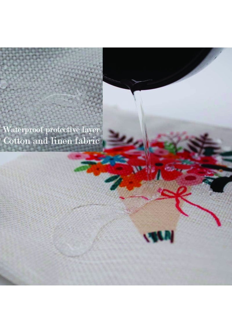 برينت شوب فور مي حقيبة مستحضرات التجميل الأولية ذات الحروف الأولى - حقيبة المكياج ذات الحروف الأولى - مثالية لتنظيم السفر - حقيبة مستحضرات التجميل للنساء - هدية لرمضان - حقيبة مكياج ذات تصميم أولي - Image 3