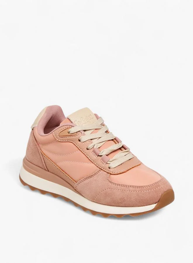 لي كوبر Women's Panelled Lace-Up Sneakers