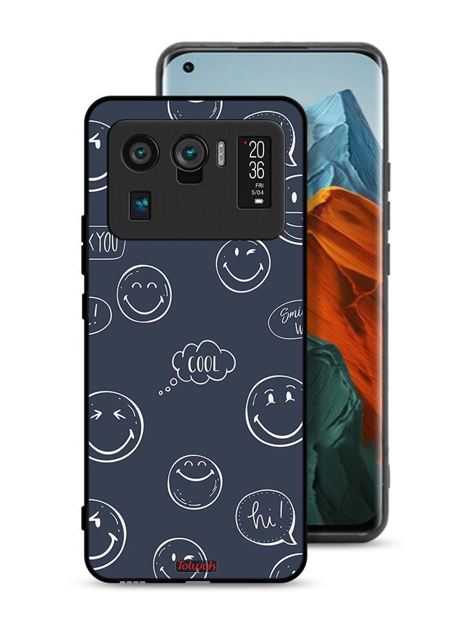 Tolwak Xiaomi Mi 11 Ultra Protective Case Cover Cool Faces Tags - Image 1