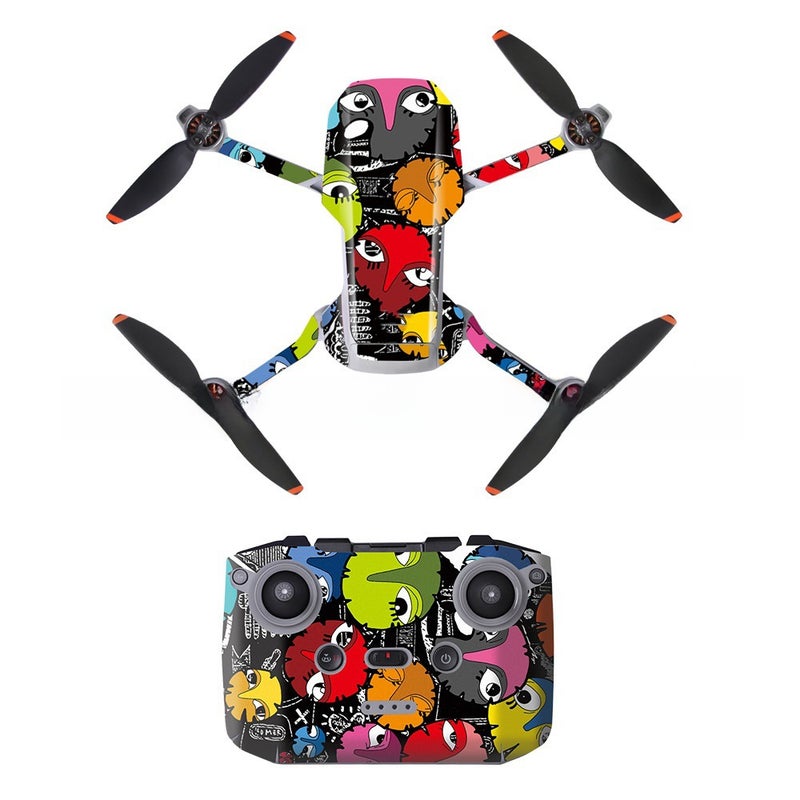 Mini2 SE PVC Protective Skin Stickers 2-Big-Eyes 