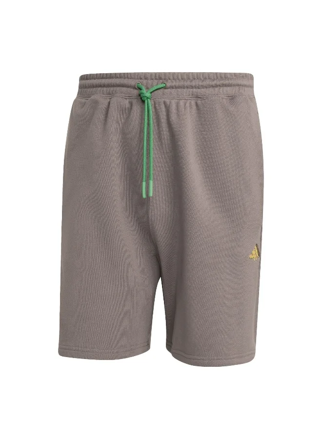 adidas Adidas M Fn Shorts Brown Shorts (1/2) Shorts For Men