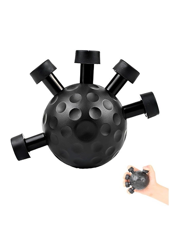 ShebSheb Finger Grip Exerciser Balls 2025 New Hand Grip Forearm Ball Strengthener Wrist Strengthening Guitar Finger Gripper Strength Trainer Hand Squeezer Stretcher Extender Workout - Image 1