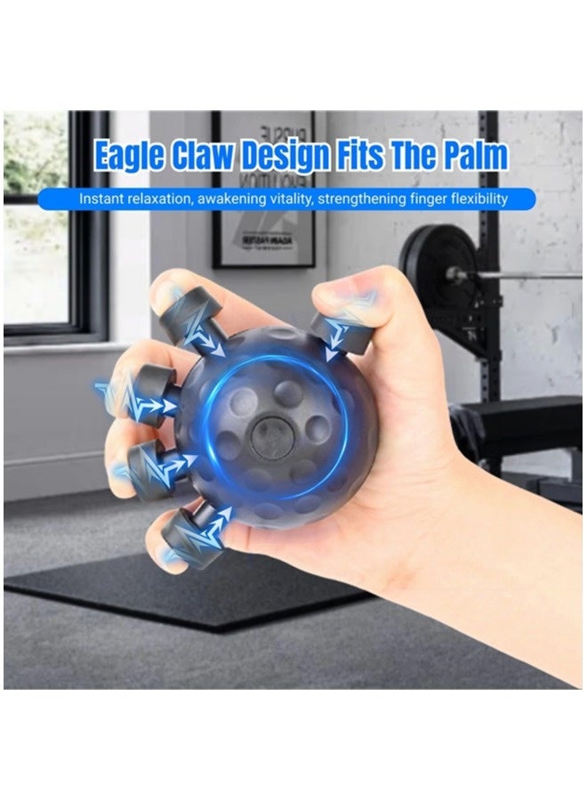 ShebSheb Finger Grip Exerciser Balls 2025 New Hand Grip Forearm Ball Strengthener Wrist Strengthening Guitar Finger Gripper Strength Trainer Hand Squeezer Stretcher Extender Workout - Image 4