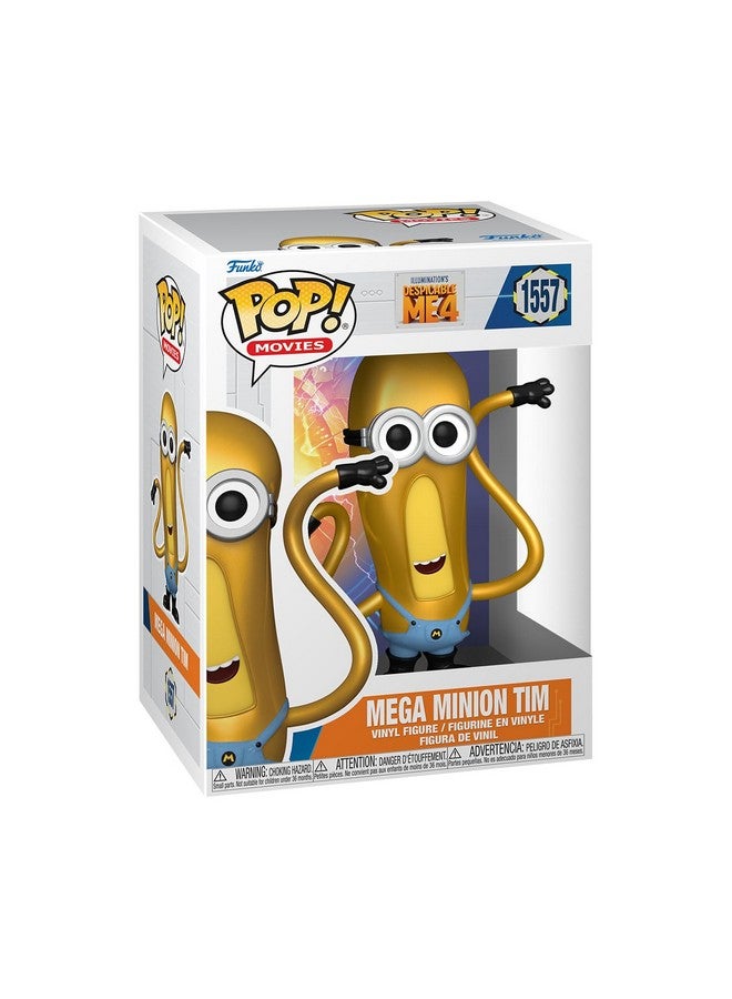 Funko POP! Movies: Despicable Me 4 - Super Tim - Despicable Me: Minions - Collectable Vinyl Figure - Gift Idea - Official Merchandise - for Kids & Adults - Movies Fans - Model Figure for Collectors - Image 1