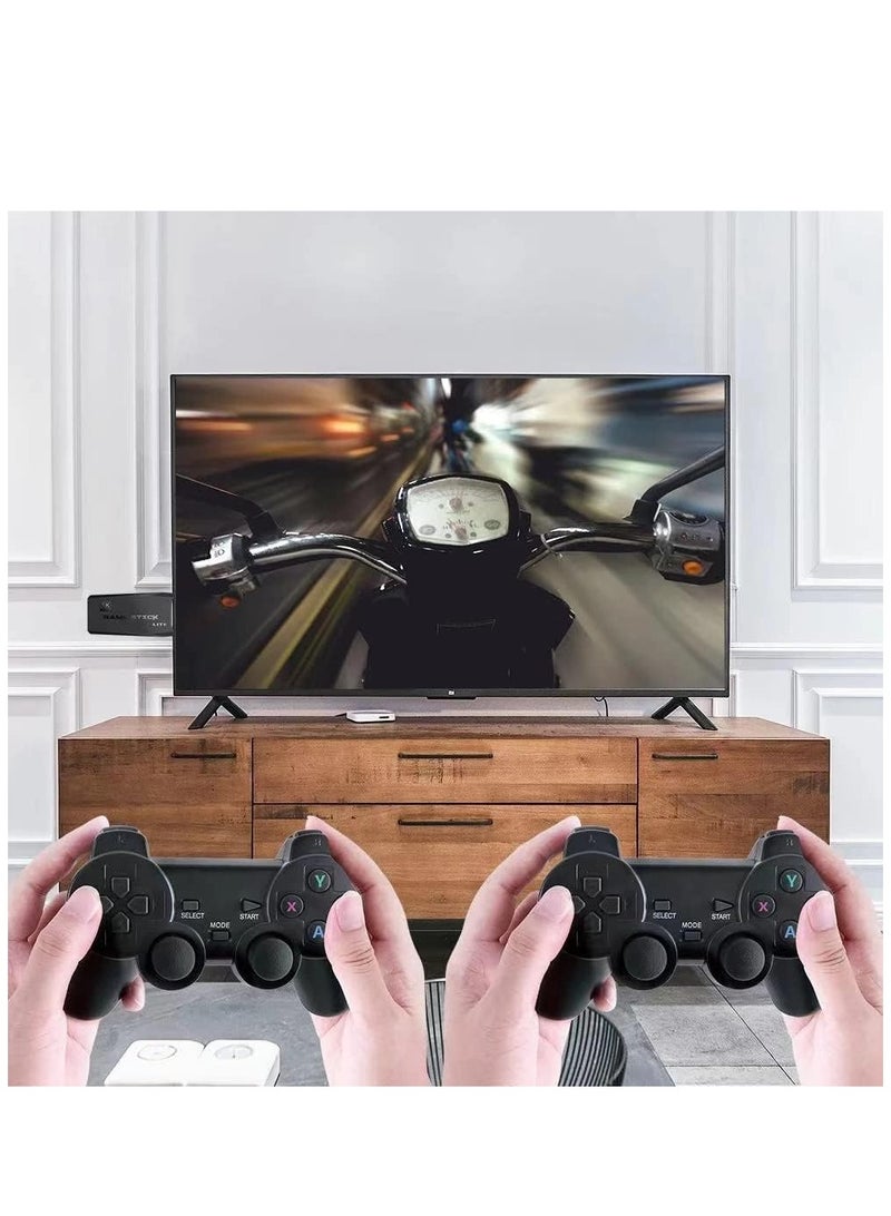 ELTERAZONE 64G Retro Game Console, HD Classic Game Console, 10000+ Built-in Games, 9 Emulators Console, HDMI Output TV Video Games, High Definition Game Console with Dual 2.4G Wireless Controllers - Image 3