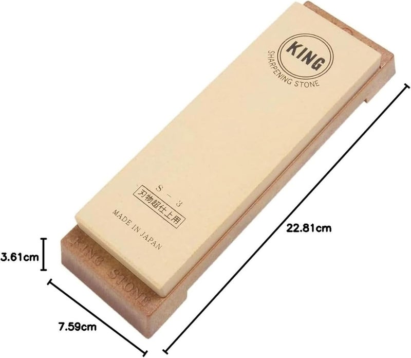 KING 6000 Grit Deluxe Water Stone for Precision Knife Sharpening - Image 3