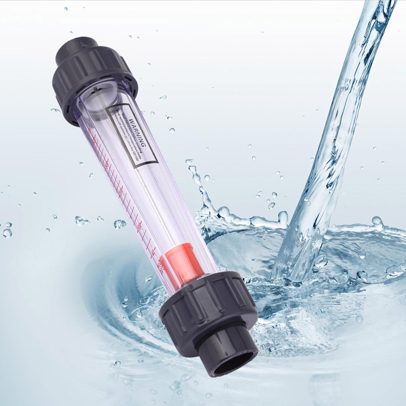 LZB-15(D) Plastic Tube Flowmeter Liquid Flow Rate Gauge High Accuracy Alkali Acid Resistant40-400L/H - Image 3