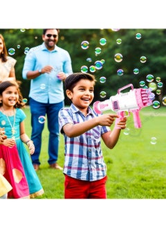 FULL JOY Bubble Gun B/O (32 Holes) 17-2807123P Pink  - Image 3