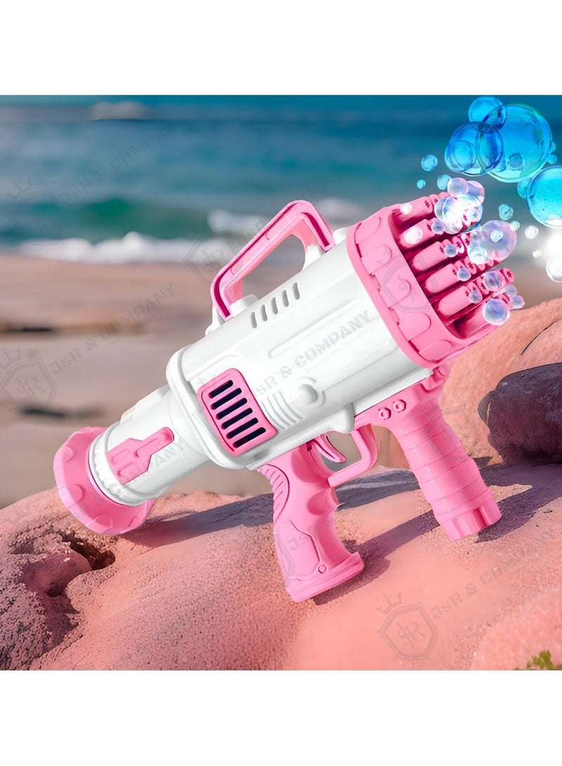 FULL JOY Bubble Gun B/O (32 Holes) 17-2807123P Pink - Image 1