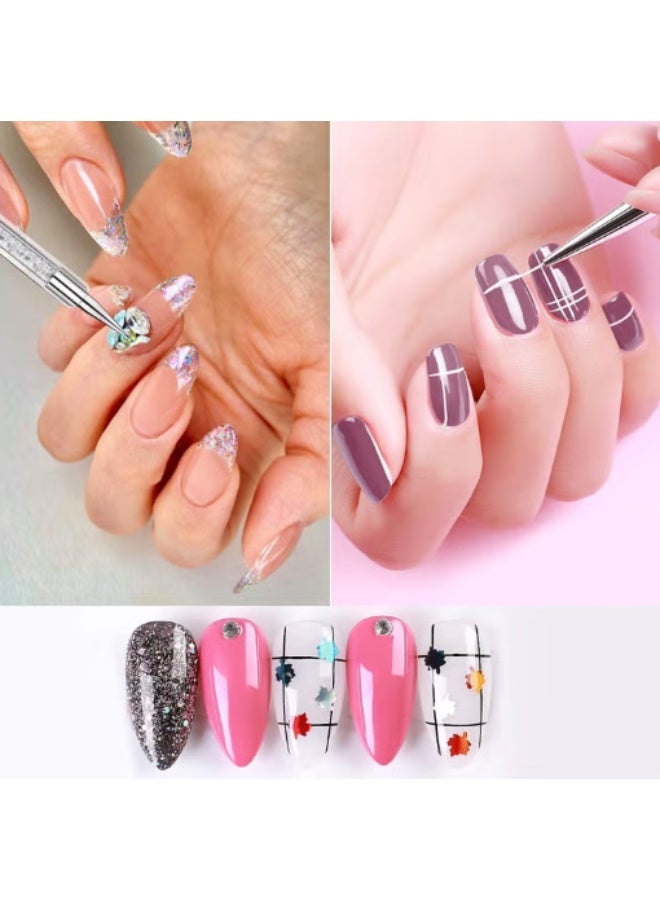 virenia 5Pcs Nail Art Drawing Liner Brushes – Fine Tip Detail Brushes for Nail Painting, 3D Art, Gel Polish, Acrylic – Precise Line Work, Durable & Easy to Clean – Professional Nail Design Tools for Beginners & Pros – Perfect for Stripes, Flowers, Marble, Ombre, French Tips – Great Gift for Nail Artists & DIY Enthusiasts - Image 4