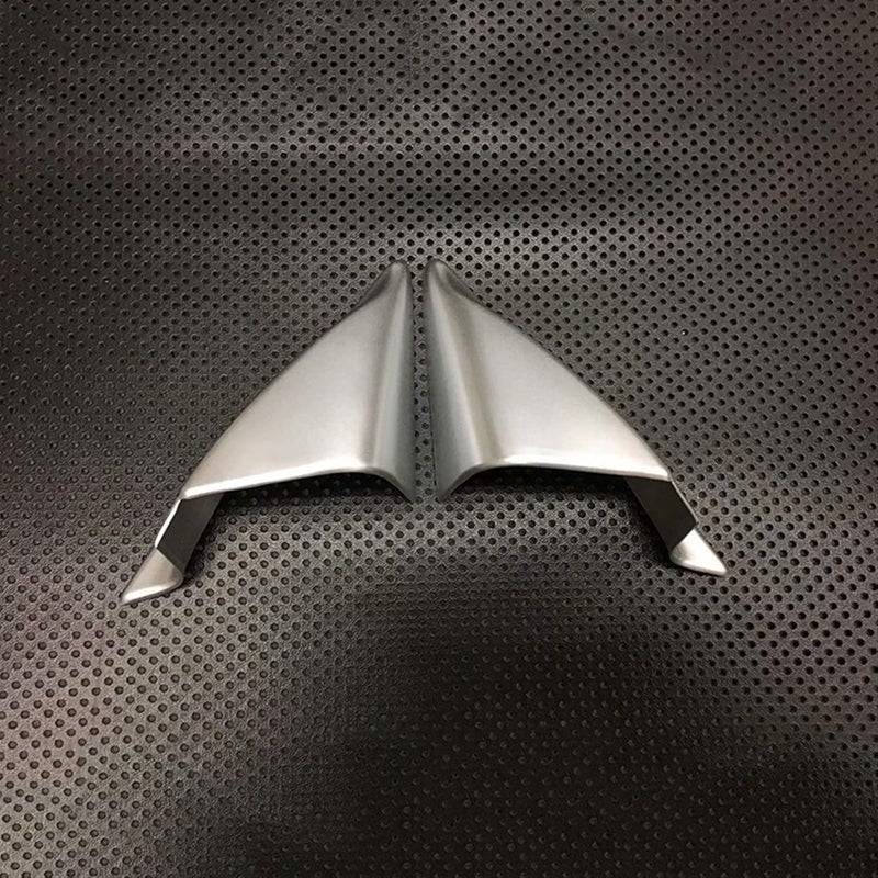 QASULER Chrome Carbon Fiber Air Vent Trim for Mazda CX-5 - Image 1