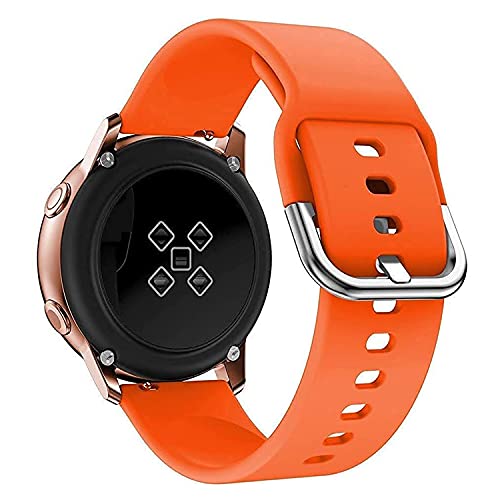 ACM Watch Strap Silicone Belt 22mm compatible with Cmf By Nothing Watch Pro Smartwatch Sports Hook Band Orange - Image 5