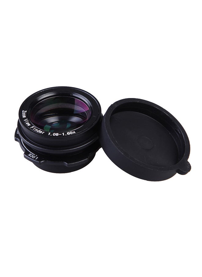 Generic - 1.08x-1.60x Zoom Viewfinder Eyepiece Magnifier for Canon Nikon Pentax Sony Olympus Fujifilm Samsung Sigma Minoltaz SLR Camera - Image 1