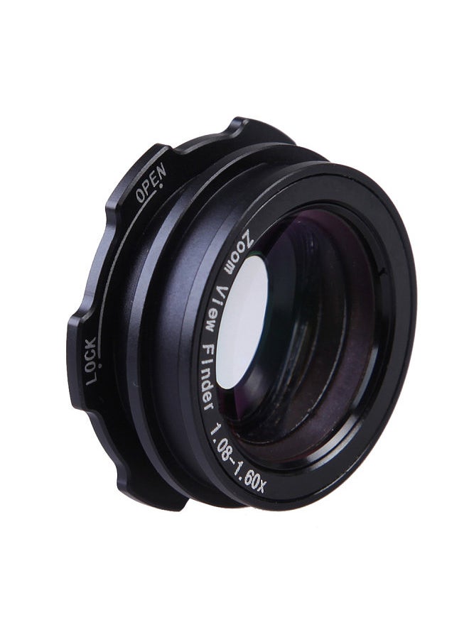 Generic - 1.08x-1.60x Zoom Viewfinder Eyepiece Magnifier for Canon Nikon Pentax Sony Olympus Fujifilm Samsung Sigma Minoltaz SLR Camera - Image 1