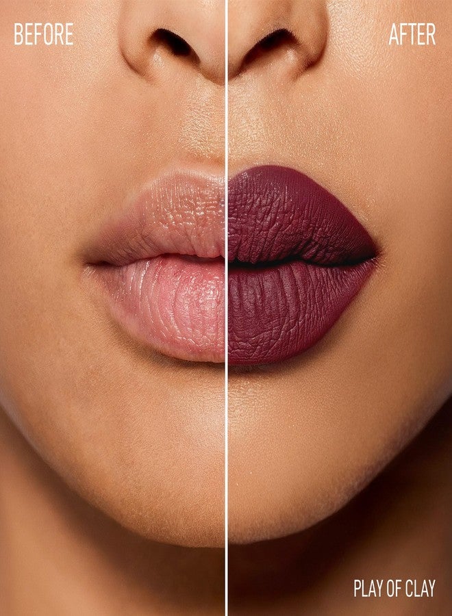 RENEE Stay With Me Matte Transferproof Liquid Lipstick- Play of Clay | Waterproof & Smudge-proof | Bold Pigment, Lightweight & Long-lasting | With Hyaluronic Acid & Vitamin E | 6 ml - Image 5