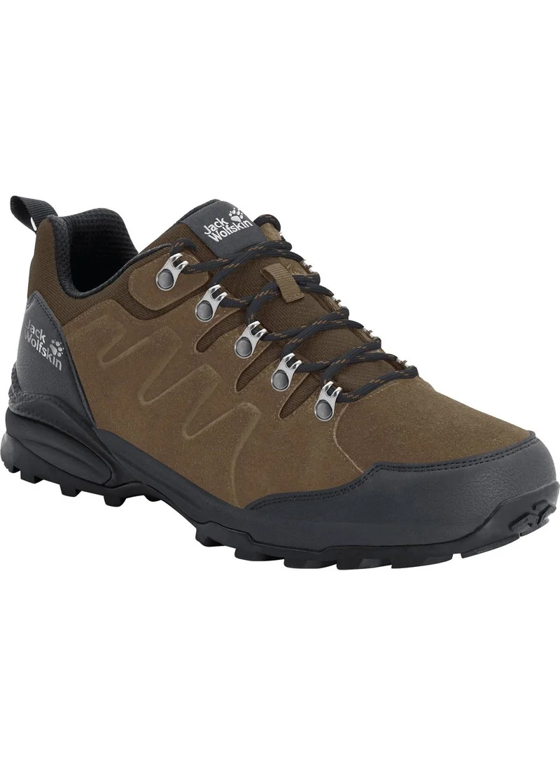 جاك ولفسكن Refugio Texapore Waterproof Low Men's Outdoor Shoes 4049851-5298